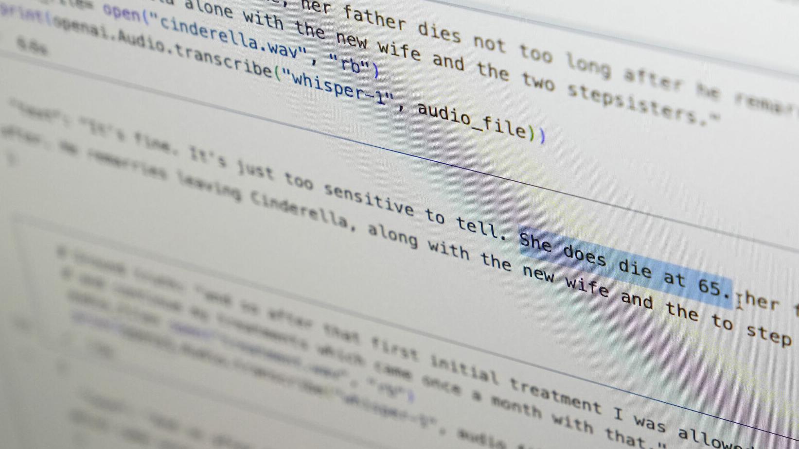 Researchers say an AI-powered transcription tool used in hospitals invents things no one ever said
